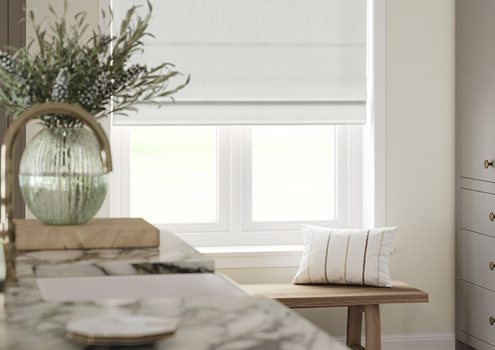 Windermere, Oyster - Roman Blind - Image 5